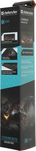 Коврик для мыши Defender Cerberus XXL рисунок/черный 400x355x3мм (50556)