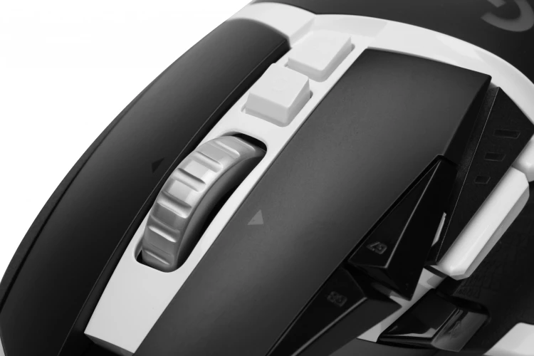 Мышь Logitech G502 SE HERO черный/белый лазерная 16000dpi USB 11but (910-005732)
