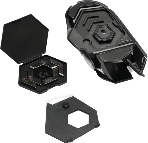 Мышь Logitech G502 SE HERO черный/белый лазерная 16000dpi USB 11but (910-005732)
