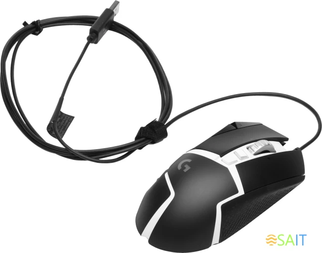Мышь Logitech G502 SE HERO черный/белый лазерная 16000dpi USB 11but (910-005732)