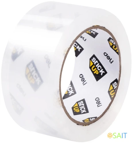 Клейкая лента канцелярская Deli EA699 прозрачная шир.48мм дл.90м 45мкр