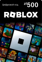 Карта оплаты пополнение игровой валюты Roblox 500 PLN Poland