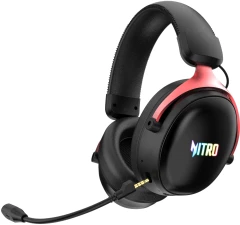Наушники с микрофоном Acer OHR401 черный мониторные BT/Radio/3.5mm оголовье (ZL.HDSEE.00H)