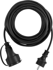 Сетевой удлинитель Buro BU-PS1.20/FRB-16 20м (1 розетка) черный (пакет ПЭ)