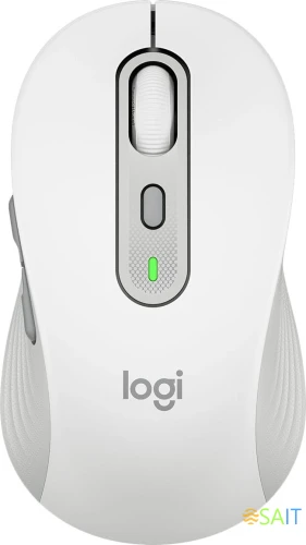 Мышь Logitech M750 белый оптическая 4000dpi беспров. BT/Radio USB 5but (910-006271)