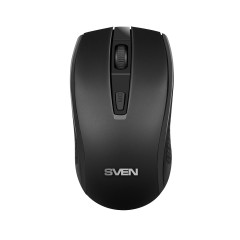 Беспроводная мышь SVEN RX-220W чёрная (3+1кл. 800-1600DPI, блист) SVEN RX-220W