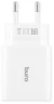 Сетевое зар./устр. Buro BUWE1 10.5W 2.1A 2xUSB универсальное белый (BUWE10S200WH)