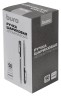 Ручка шариков. автоматическая Buro прозрачный d=0.7мм син. черн. кор.карт. сменный стержень линия 0.5мм без инд. Маркировки