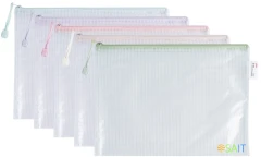 Папка на молнии ZIP Deli Colorful EF280 A4 ПВХ 0.23мм ассорти цвет молнии ассорти