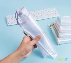 Папка на молнии ZIP Deli Colorful EF280 A4 ПВХ 0.23мм ассорти цвет молнии ассорти