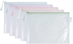 Папка на молнии ZIP Deli Colorful EF280 A4 ПВХ 0.23мм ассорти цвет молнии ассорти