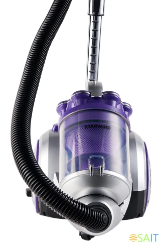 Пылесос Starwind SCV3450 2500Вт фиолетовый/серебристый