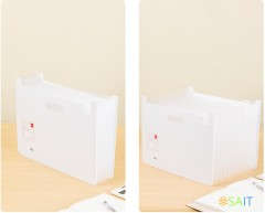 Папка-портфель Deli Linfini EF604 13 отдел. A4 полипропилен 0.75мм ассорти