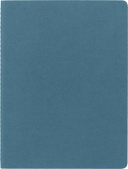 Блокнот Moleskine CAHIER JOURNAL CH021B44 XLarge 190х250мм обложка картон 120стр. линейка голубой (3шт)