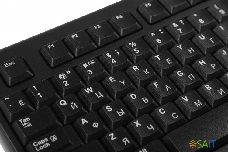 Клавиатура Logitech K120 черный USB (920-002583)