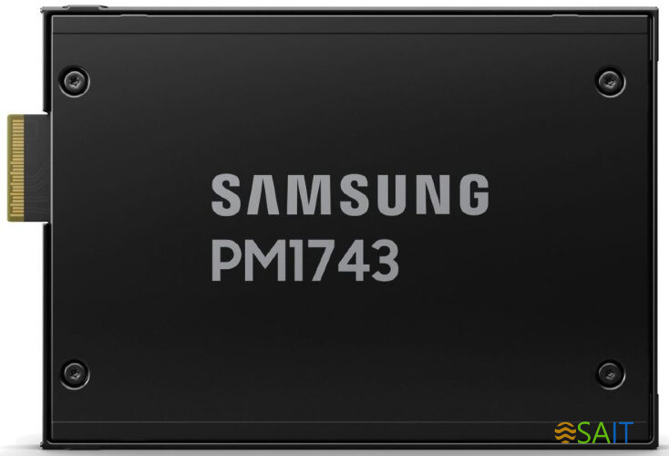 Накопитель SSD Samsung PCIe 5.0 x4 3.75TB MZWLO3T8HCLS-00A07 PM1743 Enterprise 1 DWPD OEM