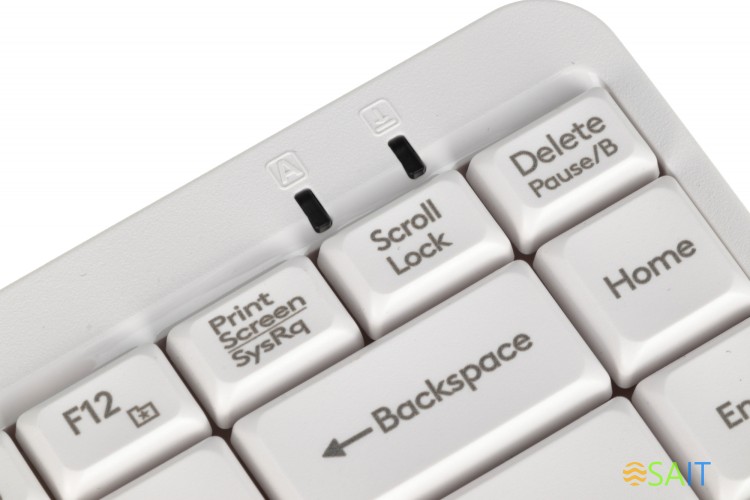 Клавиатура A4Tech Fstyler FK11 белый USB slim