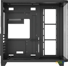 Корпус Formula Crystal U2 Floe черный без БП ATX 1xUSB2.0 1xUSB3.0 1xUSB3.1 audio bott PSU