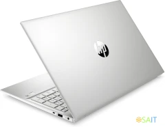Ноутбук HP Pavilion 15-eg3040ci Core i3 1315U 8Gb SSD512Gb Intel UHD Graphics 15.6" IPS FHD (1920x1080) Free DOS silver WiFi BT Cam (84K37EA)