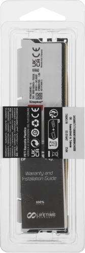 Память DDR5 16GB 6000MHz Kingston KF560C36BWE2-16 Fury Beast White Expo RTL PC5-48000 CL36 DIMM 288-pin 1.35В dual rank с радиатором Ret