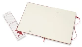 Блокнот Moleskine CLASSIC QP092F2 XLarge 190х250мм 192стр. нелинованный твердая обложка красный