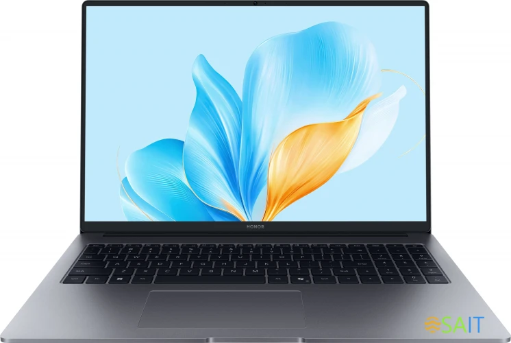 Ноутбук Honor MagicBook X16 BRG-565 Core i5 13420H 16Gb SSD512Gb Intel UHD Graphics 16" IPS FHD+ (1920x1200) Windows 11 Home grey WiFi BT Cam (5301ALWS)