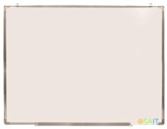 Доска магнитно-маркерная Buro лак 90x120см алюминиевая рама лоток для аксессуаров