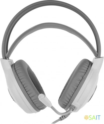 Наушники с микрофоном A4Tech Fstyler FH300U белый 2м мониторные USB оголовье (FH300U WHITE)