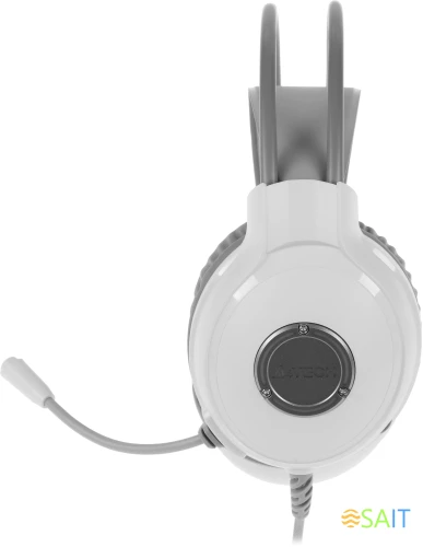Наушники с микрофоном A4Tech Fstyler FH300U белый 2м мониторные USB оголовье (FH300U WHITE)