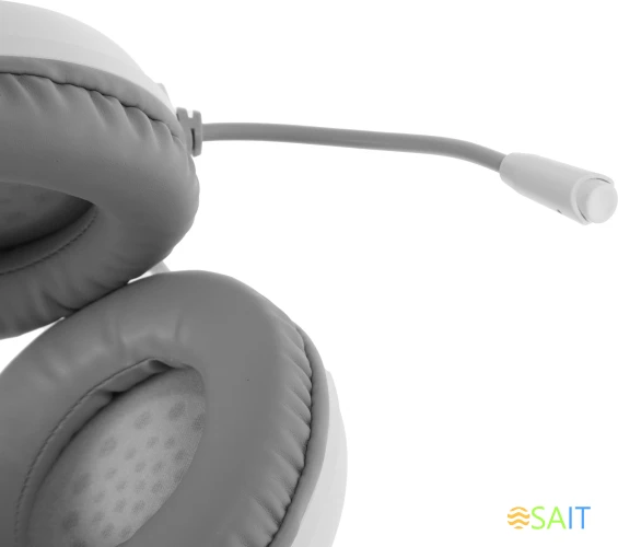 Наушники с микрофоном A4Tech Fstyler FH300U белый 2м мониторные USB оголовье (FH300U WHITE)