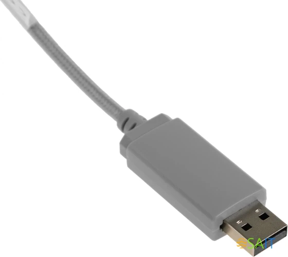 Наушники с микрофоном A4Tech Fstyler FH300U белый 2м мониторные USB оголовье (FH300U WHITE)