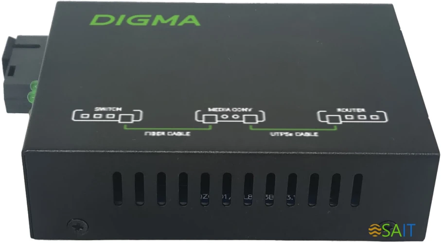 Медиаконвертер Digma DMC-1G35-20AL