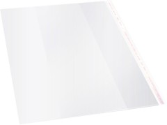 Обложка Silwerhof 382154 Монстрики для учебника с липк.сл. (набор 5шт) для старших классов ПП 70мкм гладкая прозр. 250х380мм