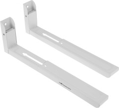 Кронштейн для СВЧ Ultramounts UM888W белый макс.30кг настенный фиксированный