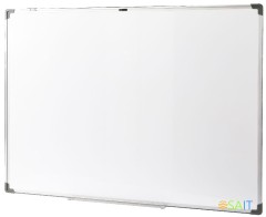 Доска магнитно-маркерная Deli E39034A лак белый 90x120см алюминиевая рама