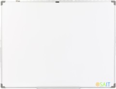 Доска магнитно-маркерная Deli E39034A лак белый 90x120см алюминиевая рама