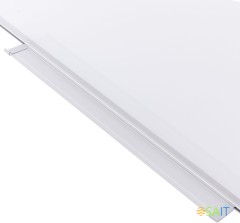 Доска магнитно-маркерная Deli E39034A лак белый 90x120см алюминиевая рама