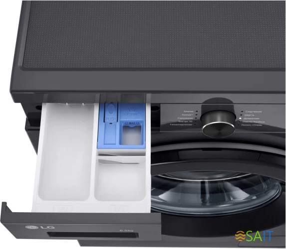 Стиральная машина LG F2Y1WS6J класс: A загр.фронтальная макс.:6.5кг темно-серый инвертор