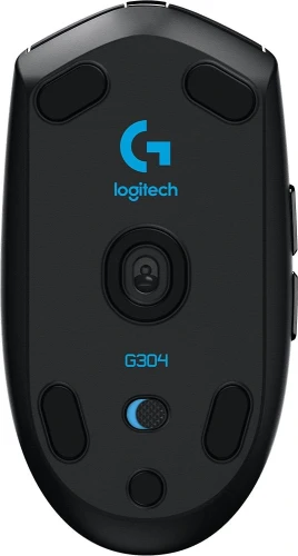 Мышь Logitech G304 Lightspeed черный оптическая 12000dpi беспров. USB 5but (910-005286)