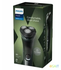Бритва роторная Philips X3052/00 реж.эл.:3 питан.:аккум. зеленый