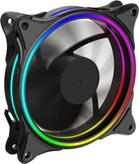 Вентилятор для корпуса Bloody BD-CF120ARGB3 ARGB 120х120x25 черный 4-pin 27дБ (BD-CF120ARGB3-BK) Ret