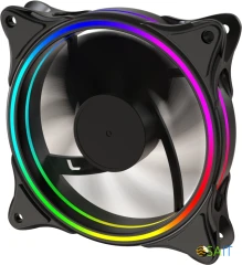 Вентилятор для корпуса Bloody BD-CF120ARGB3 ARGB 120х120x25 черный 4-pin 27дБ (BD-CF120ARGB3-BK) Ret