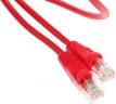 Патч-корд cat.5E molded 1м красный RJ-45 (m)-RJ-45 (m) (упак.:1шт)
