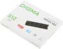 Накопитель SSD Digma PCIe 3.0 x4 512GB DGSM3512GM23T Mega M2 M.2 2280