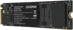 Накопитель SSD Digma PCIe 3.0 x4 512GB DGSM3512GM23T Mega M2 M.2 2280