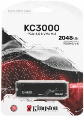 Накопитель SSD Kingston PCIe 4.0 x4 2TB SKC3000D/2048G KC3000 M.2 2280