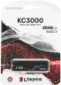 Накопитель SSD Kingston PCIe 4.0 x4 2TB SKC3000D/2048G KC3000 M.2 2280
