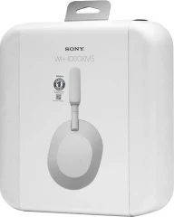 Гарнитура мониторные Sony WH-1000XM5 1.2м серебристый беспроводные bluetooth оголовье (WH-1000XM5/SC)