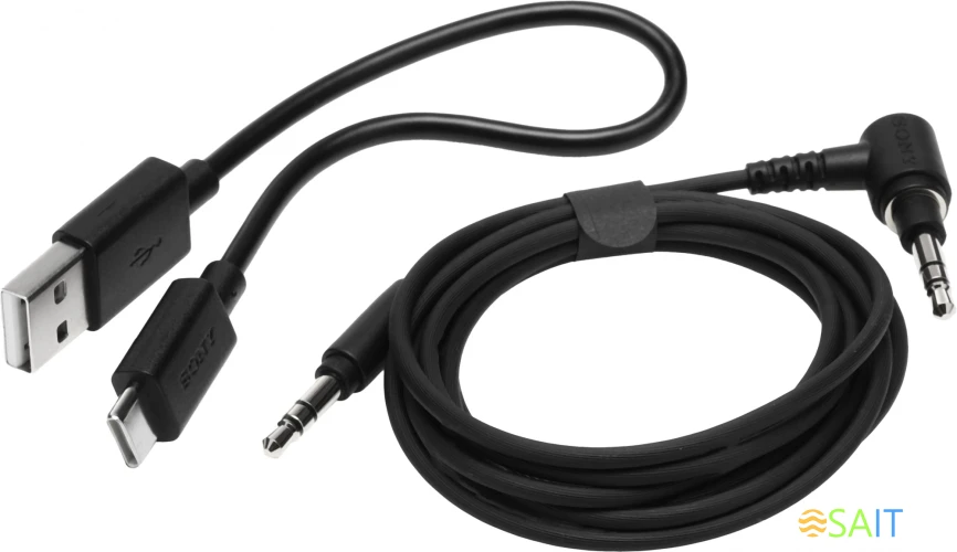 Гарнитура мониторные Sony WH-1000XM5 1.2м серебристый беспроводные bluetooth оголовье (WH-1000XM5/SC)