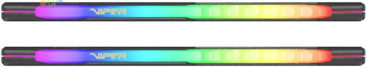 Память DDR4 2x32GB 3200MHz Patriot PVSR464G320C8K Viper Steel RGB RTL Gaming PC4-25600 CL18 DIMM 288-pin 1.35В dual rank с радиатором Ret
